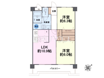 ロワールマンション西公園2物件画像