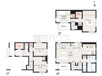 小金井市前原町4丁目　全2棟／1号棟　新築分譲住宅物件画像