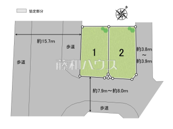 福岡市西区横浜1丁目　全2区画　宅地分譲物件画像