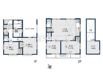 板橋区西台2丁目　全1棟　新築分譲住宅物件画像