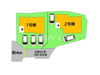 福岡市早良区内野3丁目　全2棟　新築分譲住宅物件画像