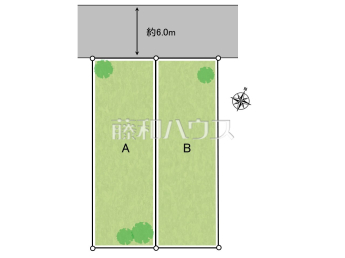 名古屋市守山区向台2丁目　全2区画　宅地分譲物件画像