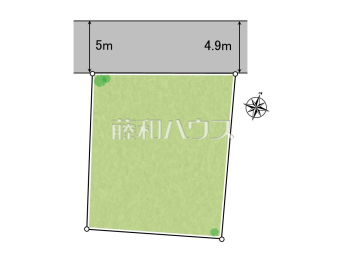 八王子市南陽台1丁目　全1区画　建築条件付き売地物件画像