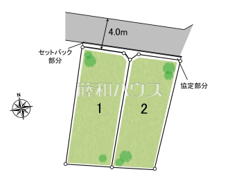 福岡市西区姪の浜2丁目　全2区画　宅地分譲物件画像