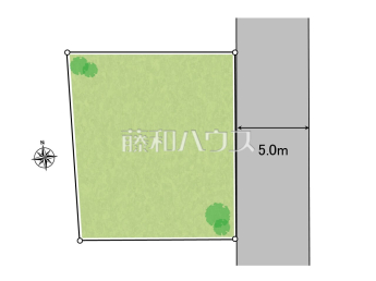 中野区上鷺宮5丁目　全1区画　建築条件付き売地物件画像