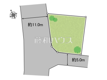 八王子市片倉町　全1区画　建築条件付き売地物件画像
