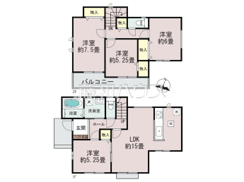 富士見市水谷東3丁目　全1棟　新築分譲住宅物件画像