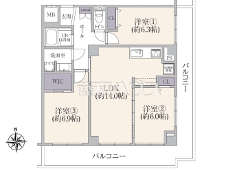 グレイスコート東府中物件画像
