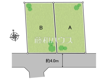 小平市花小金井5丁目　全2区画　宅地分譲物件画像
