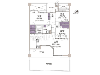 コアマンション笹丘プレジオ物件画像