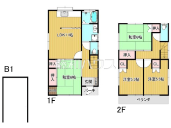 東久留米市野火止３丁目　中古戸建て物件画像
