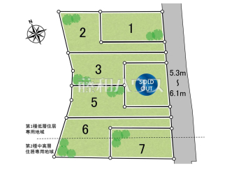 八王子市宮下町　全7棟　新築分譲住宅物件画像