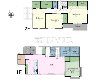 府中市四谷3丁目　全1棟　新築分譲住宅物件画像