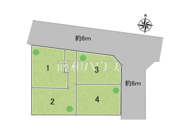 練馬区三原台3丁目　全4区画　宅地分譲物件画像