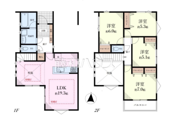 国立市北3丁目　全1棟　新築分譲住宅物件画像