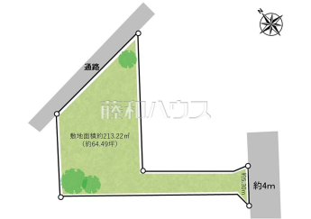 昭島市美堀町1丁目　全1区画　宅地分譲物件画像