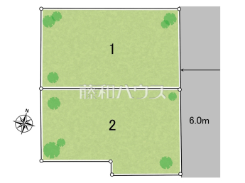多摩市連光寺2丁目　全2区画　宅地分譲物件画像