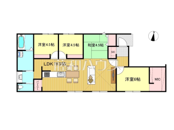 福岡市南区老司3丁目　全1棟　新築分譲住宅物件画像
