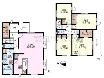 八王子市大塚　全1棟　新築分譲住宅物件画像