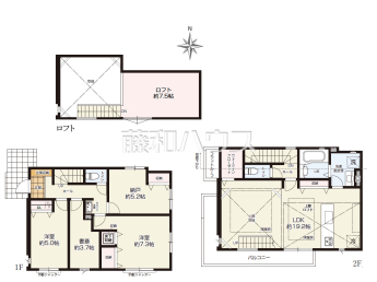 三鷹市井口3丁目　全1棟　新築分譲住宅物件画像