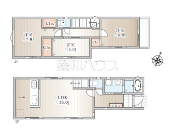 杉並区荻窪1丁目　全1棟　新築分譲住宅物件画像