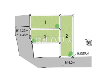 稲城市東長沼　全3棟　新築分譲住宅物件画像