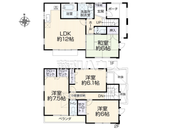 立川市幸町5丁目　中古戸建て物件画像