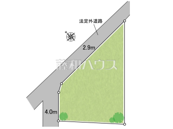 国分寺市内藤2丁目　全1区画　宅地分譲物件画像