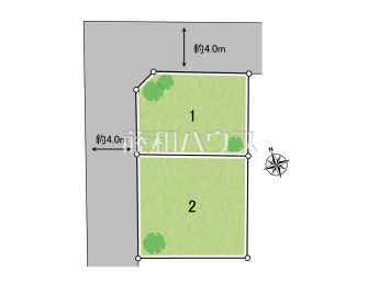 小金井市本町2丁目　全2区画　宅地分譲物件画像