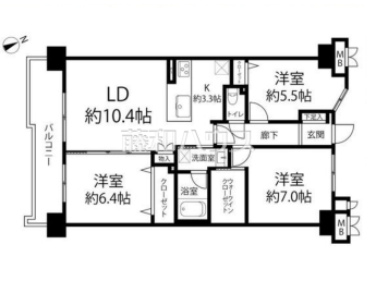 クレストコート杉並宮前物件画像