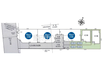 所沢市宮本町１丁目　全５棟　新築分譲住宅物件画像