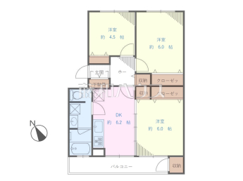 公社立川羽衣町住宅3号棟物件画像