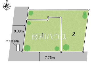 杉並区下井草4丁目　全2棟　新築分譲住宅物件画像