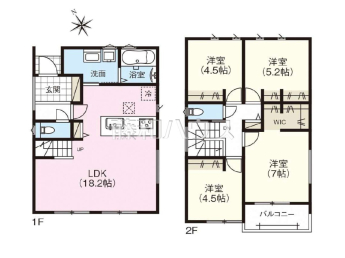 春日井市第1勝川町　全1棟　新築分譲住宅物件画像