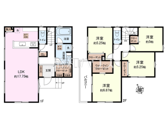 志木市柏町6丁目　全1棟　新築分譲住宅物件画像