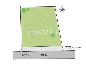 狛江市猪方3丁目　全1区画　宅地分譲物件画像