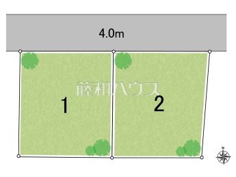 三鷹市大沢5丁目　全2区画　宅地分譲物件画像