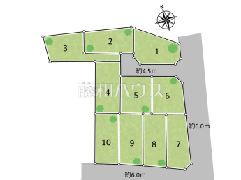 日野市新町5丁目　全10区画　建築条件付売地物件画像