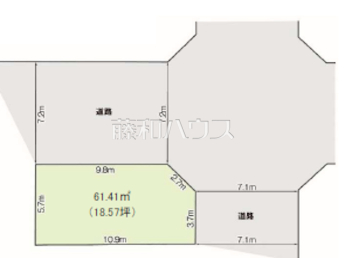 名古屋市北区田幡1期　全1区画　宅地分譲物件画像