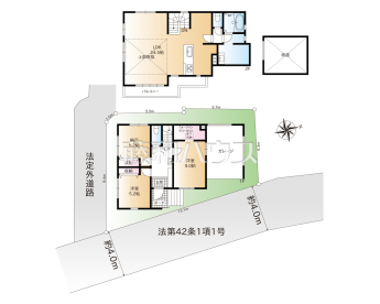 練馬区南大泉1丁目　全1棟　新築分譲住宅物件画像