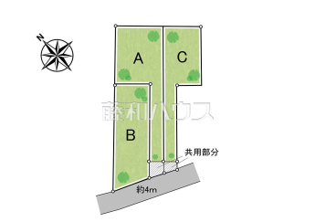 八王子市弐分方町　全3棟　新築分譲住宅物件画像