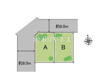 所沢市大字下安松　全2区画　宅地分譲物件画像