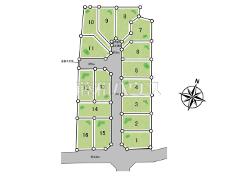 東村山市秋津町3丁目　全16区画　宅地分譲物件画像