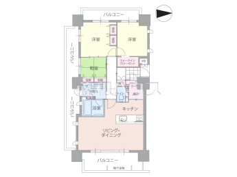 ウェリス大濠公園Ｚ－Ｓｔａｇｅ物件画像