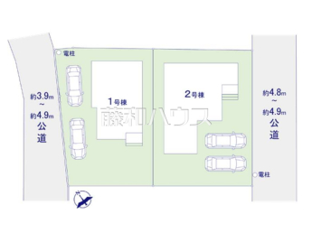福岡市東区高美台3丁目　全2棟　新築分譲住宅物件画像