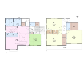新座市片山3丁目　全1棟　新築分譲住宅物件画像