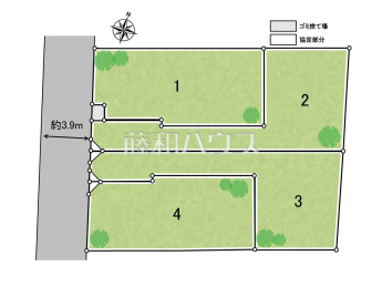 練馬区石神井台8丁目　全4棟　新築分譲住宅物件画像