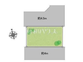新座市東北2丁目　全1区画　建築条件付売地物件画像