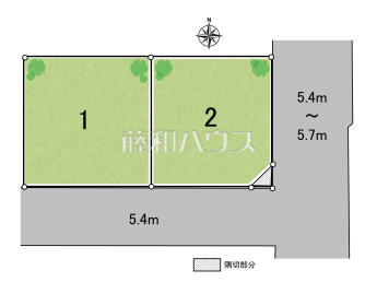 国分寺市光町1丁目　全2区画　宅地分譲物件画像