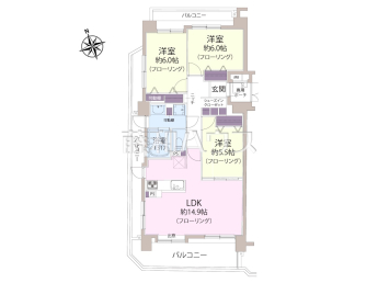 ダイアパレスグランデージ大橋南六番館物件画像